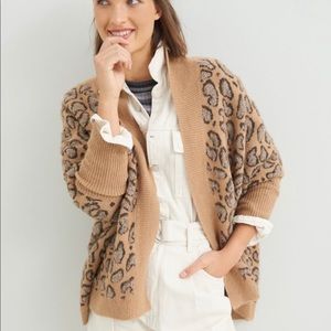 Anthropologie Akemi + Kin Leopard Sweater